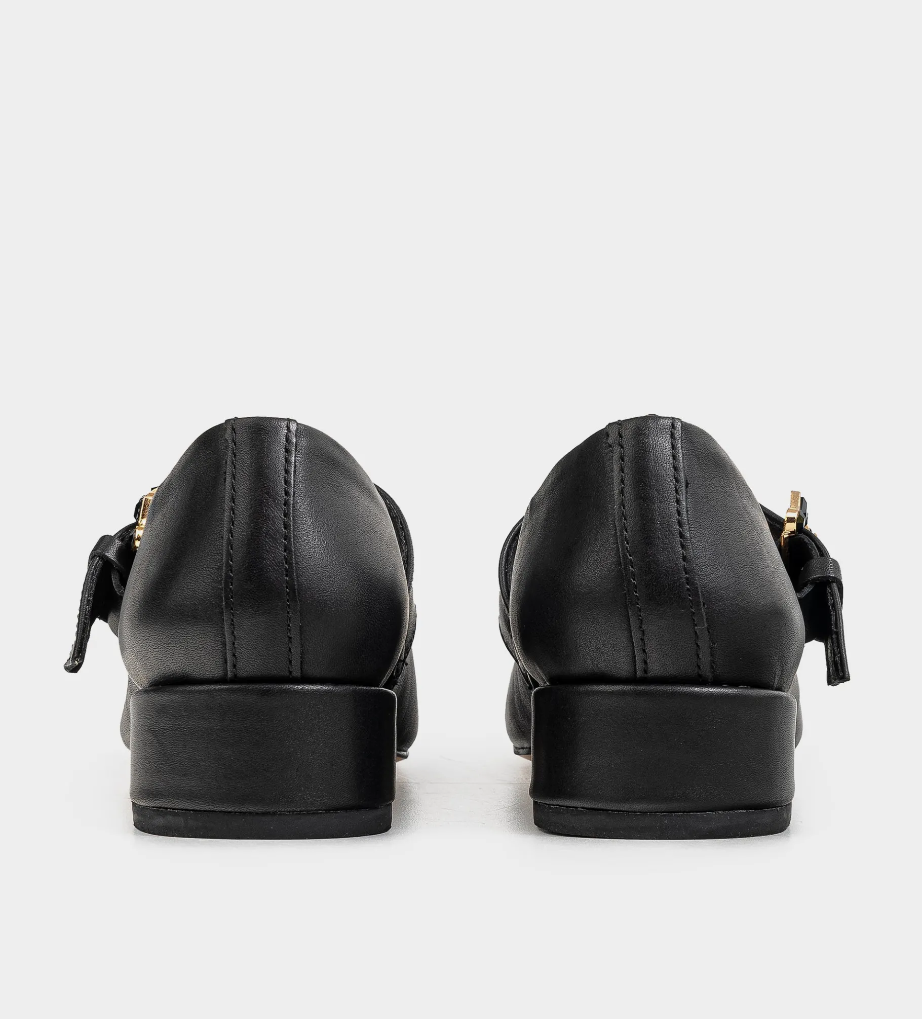 Online BALERINA BROCHE PEDRERÍA PIEL NEGRO Mujer Flats Y Mocasines | Piel Auténtica