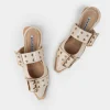 Best BALERINA HEBILLA CHAROL BEIGE Mujer Flats Y Mocasines