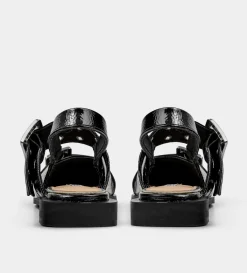 Outlet BALERINA HEBILLA CHAROL NEGRO Mujer Flats Y Mocasines