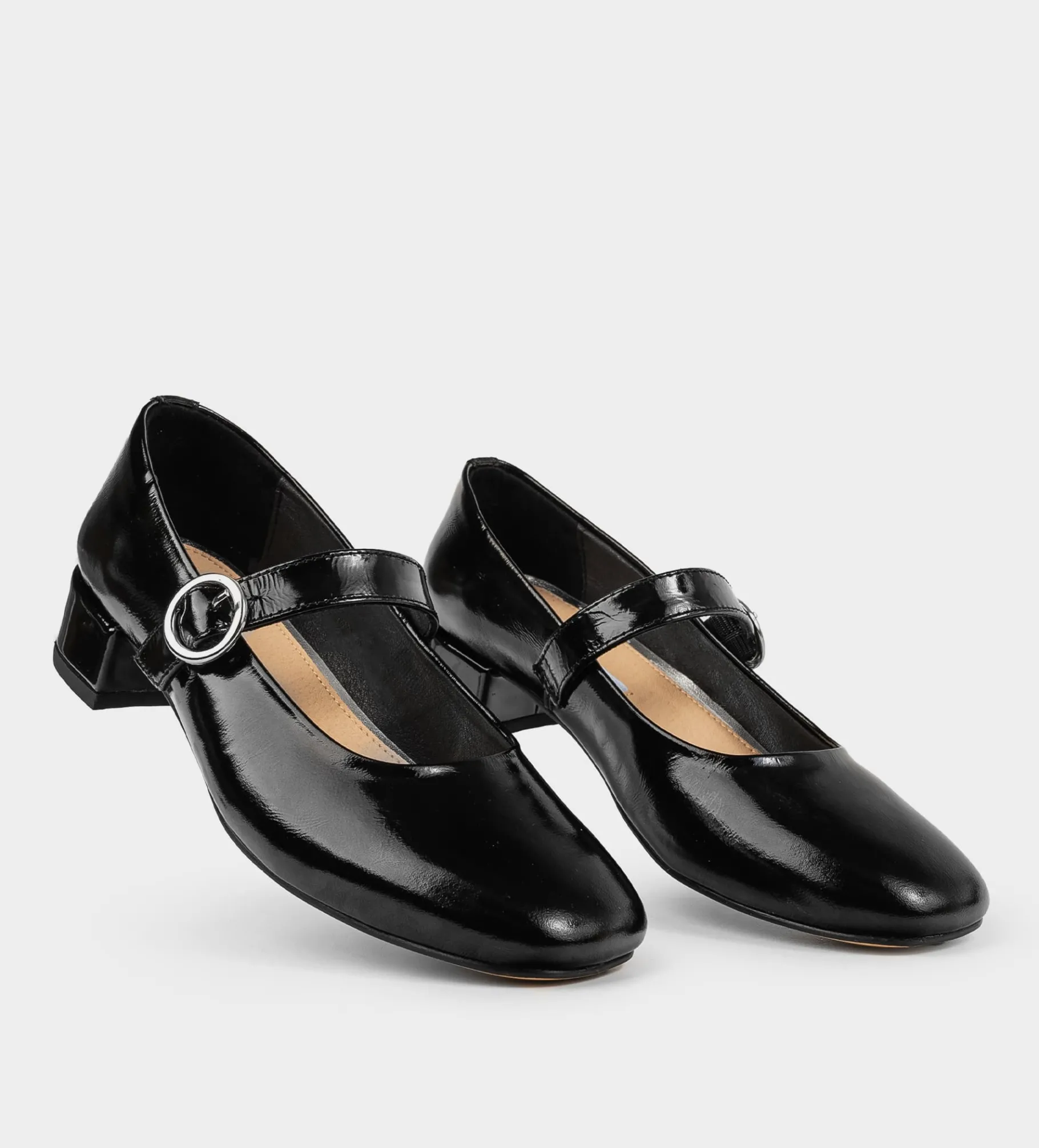 Best BALERINA HEBILLA PIEL NEGRO Mujer Flats Y Mocasines | Piel Auténtica