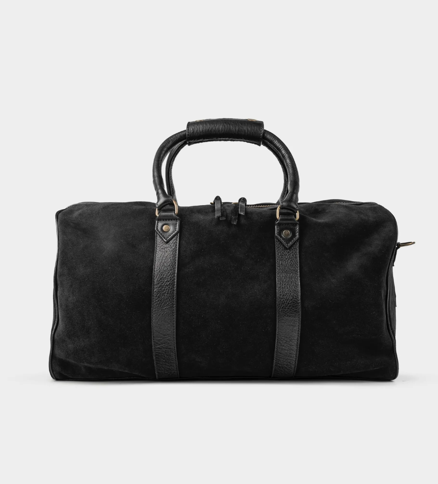 Hot BOLSO DE VIAJE GAMUZA PIEL NEGRO Hombre Backpacks / Travel Collection | Travel Collection