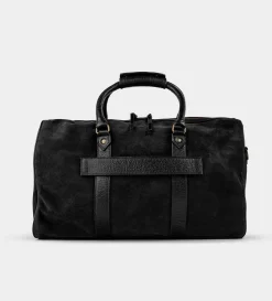 Hot BOLSO DE VIAJE GAMUZA PIEL NEGRO Hombre Backpacks / Travel Collection | Travel Collection