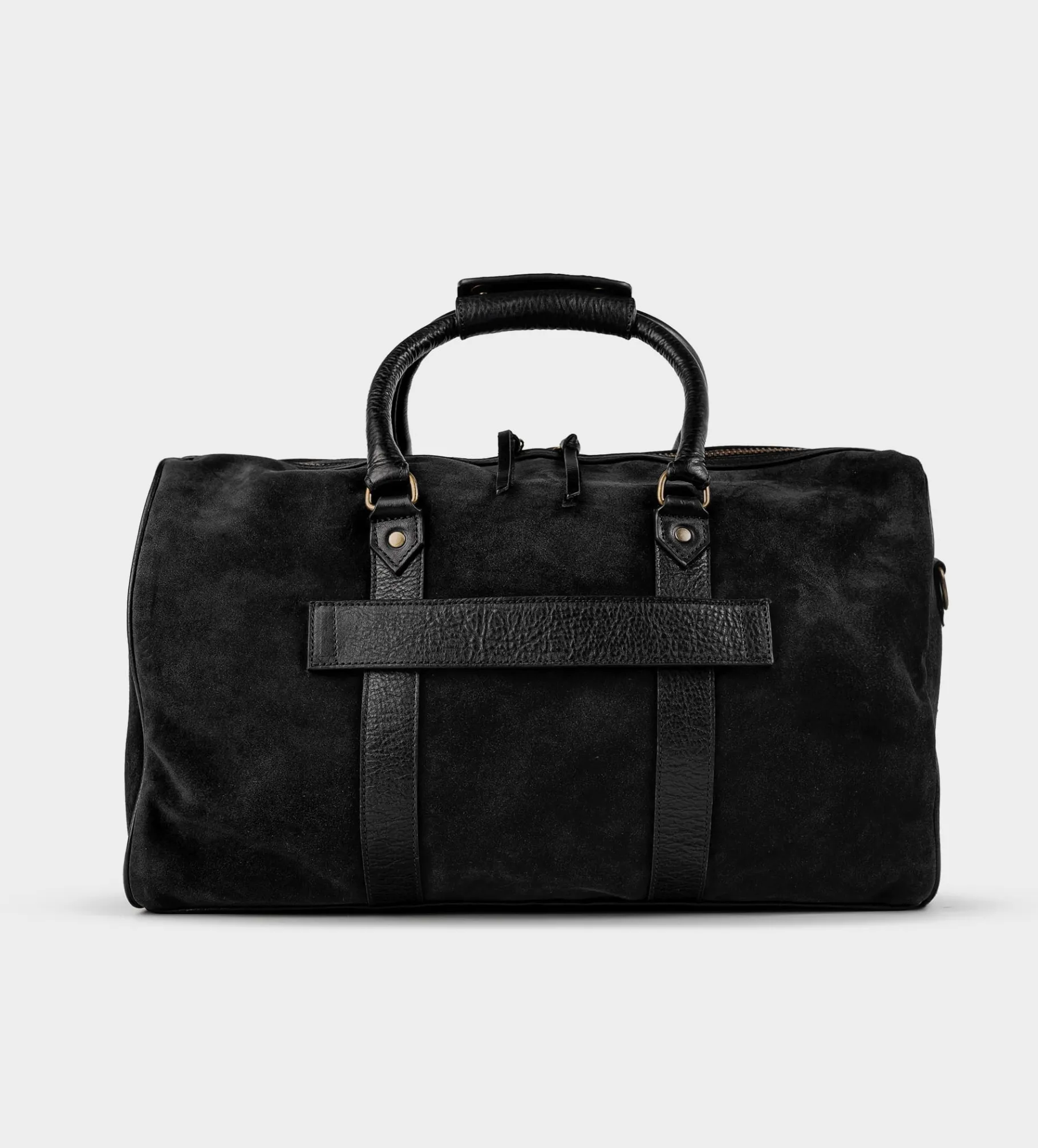 Hot BOLSO DE VIAJE GAMUZA PIEL NEGRO Hombre Backpacks / Travel Collection | Travel Collection