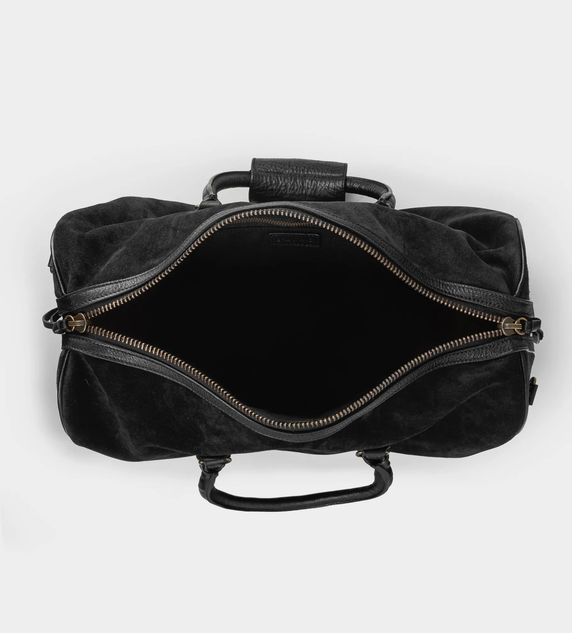 Hot BOLSO DE VIAJE GAMUZA PIEL NEGRO Hombre Backpacks / Travel Collection | Travel Collection