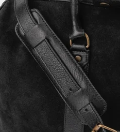 Hot BOLSO DE VIAJE GAMUZA PIEL NEGRO Hombre Backpacks / Travel Collection | Travel Collection