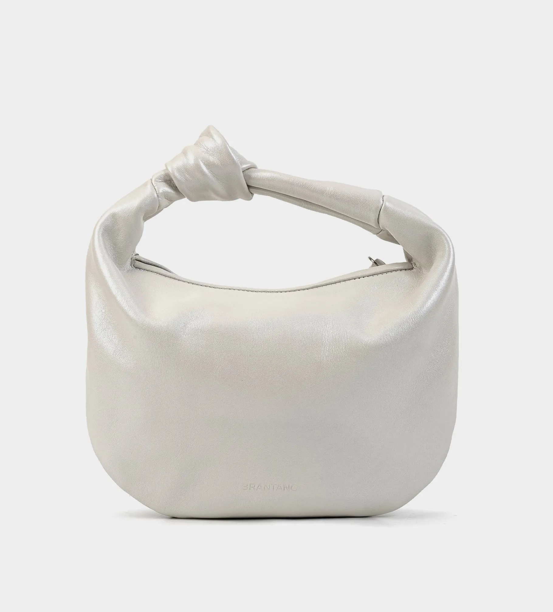 Best BOLSO HOBO TACHUELAS PIEL BLANCO Mujer Fiesta | Bolsos Y Accesorios