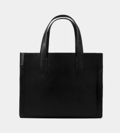 Clearance BOLSO SHOPPER PIEL NEGRO Mujer Piel Auténtica | Bolsos Y Accesorios