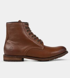 Clearance BOTA AGUJETAS PIEL MIEL Hombre Botas Y Botines