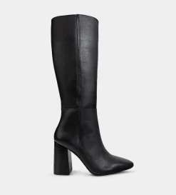 Best BOTA ALTA PIEL NEGRO Mujer Botas Y Botines | Piel Auténtica