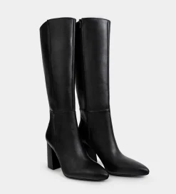 Best BOTA ALTA PIEL NEGRO Mujer Botas Y Botines | Piel Auténtica