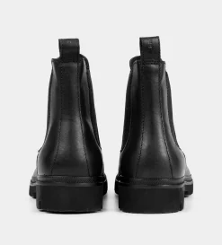 Outlet BOTA CHELSEA PIEL NEGRO Hombre Botas Y Botines