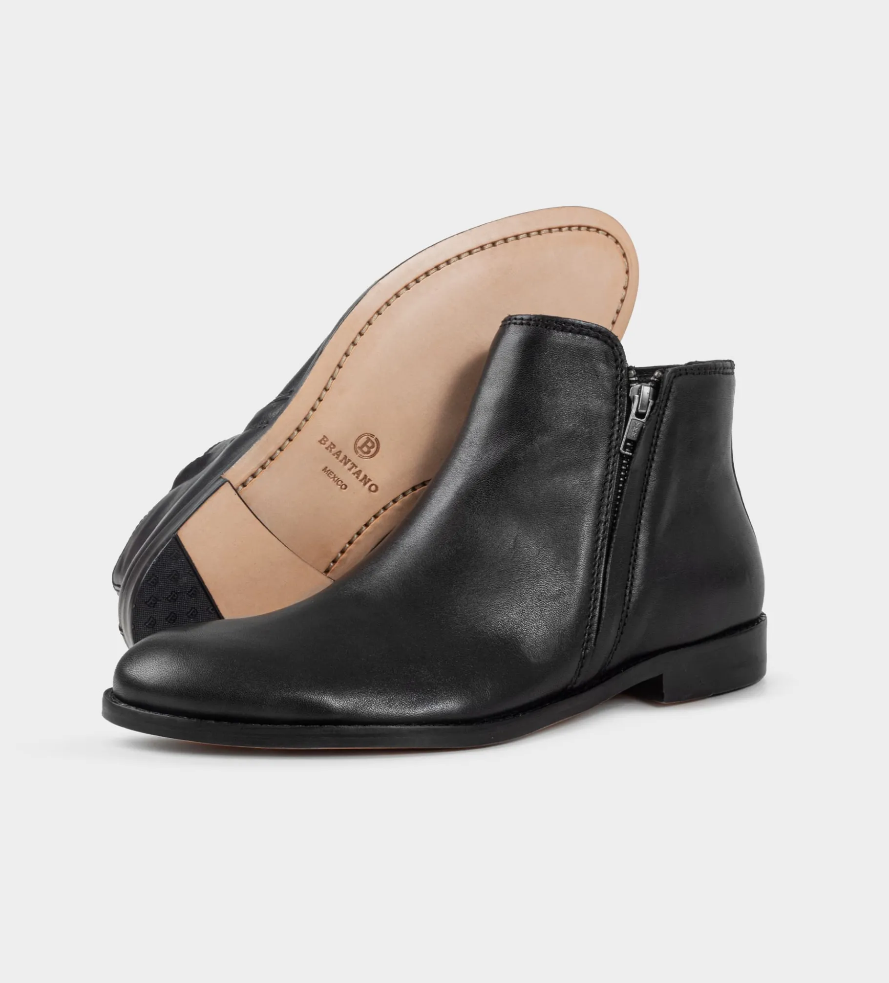 Online BOTA CIERRE LATERAL PIEL NEGRO Hombre Botas Y Botines