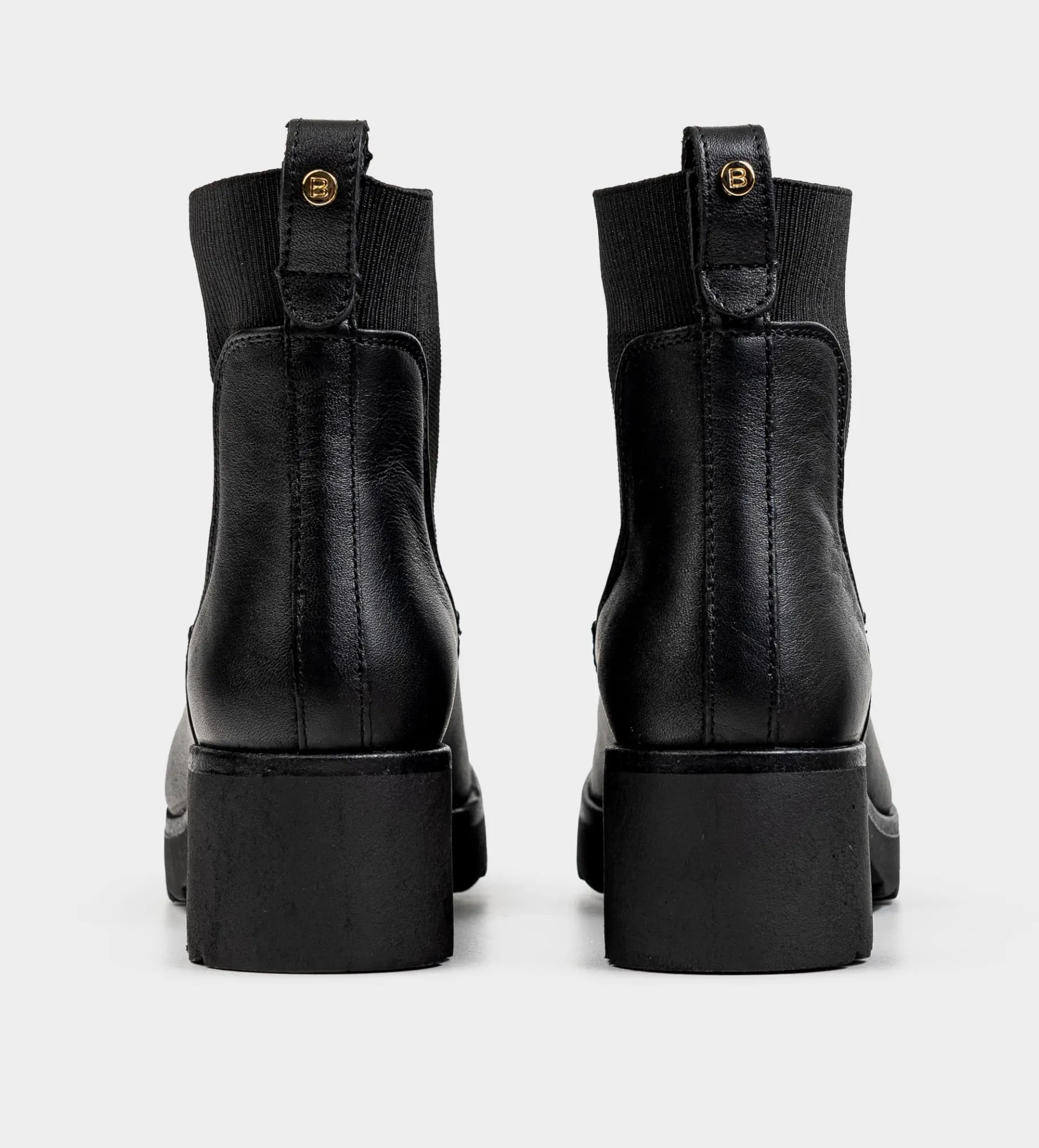 New BOTÍN CALCETÍN PIEL NEGRO Mujer Botas Y Botines | Piel Auténtica