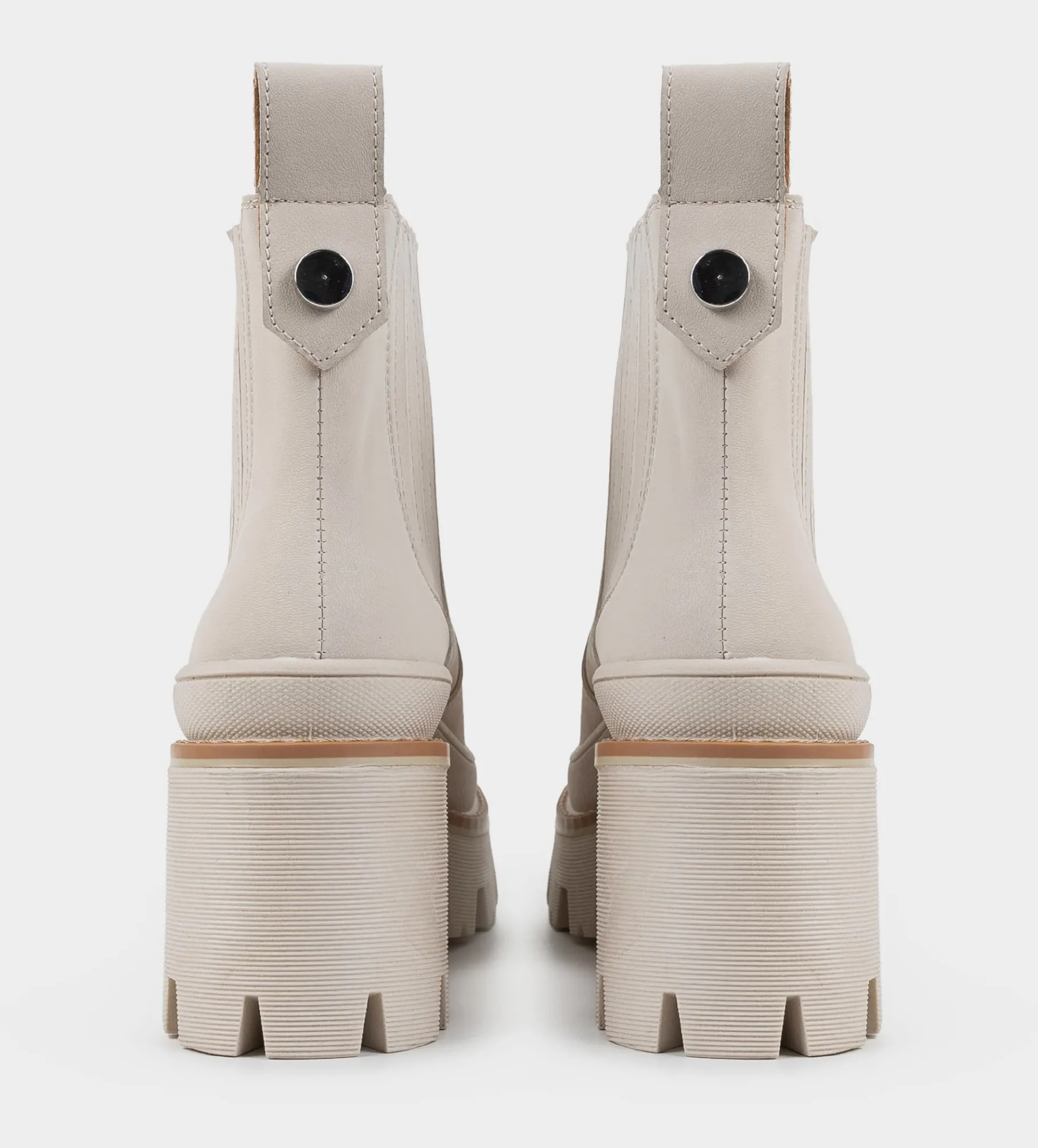 Best BOTÍN CHELSEA PLATAFORMA BEIGE Mujer Botas Y Botines