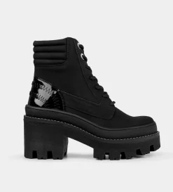 Sale BOTÍN TRACK AGUJETAS NEGRO Mujer Botas Y Botines