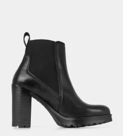 Best BOTÍN TRACK PIEL NEGRO Mujer Botas Y Botines | Piel Auténtica