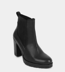 Best BOTÍN TRACK PIEL NEGRO Mujer Botas Y Botines | Piel Auténtica