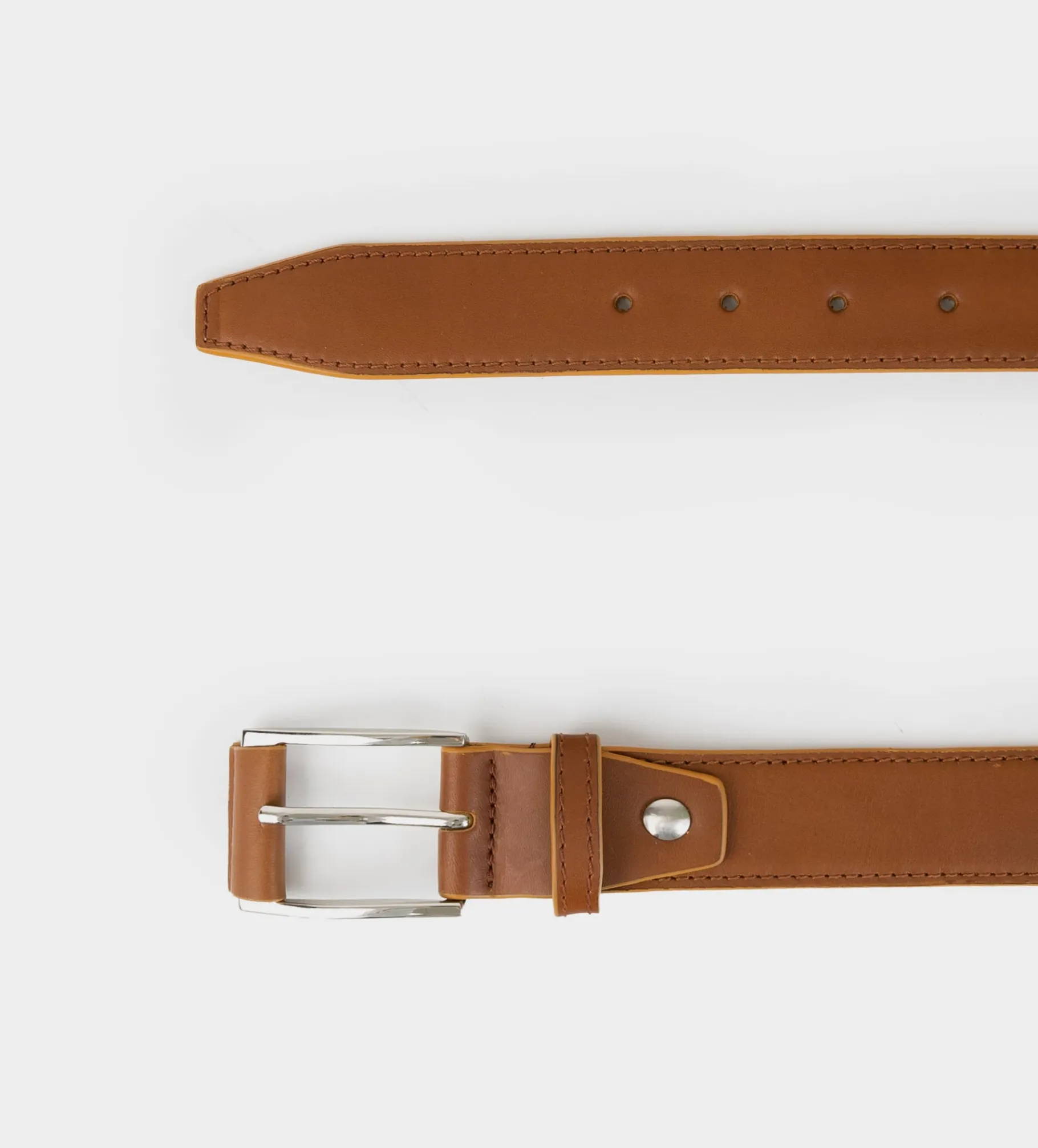 Outlet CINTURÓN HERRAJE PIEL MIEL Hombre Cinturones | Cinturones