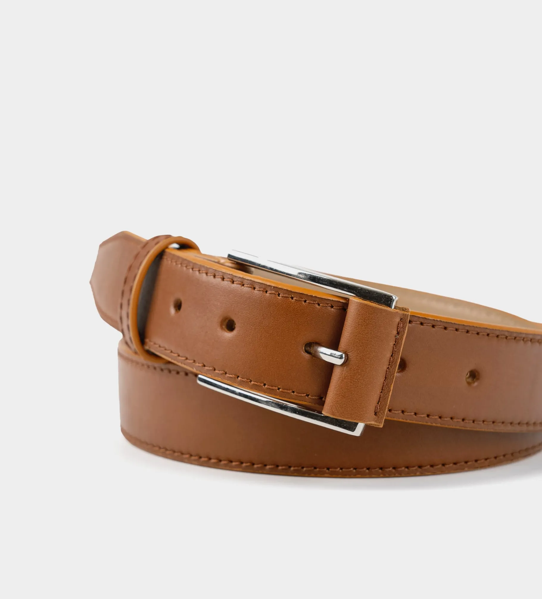 Outlet CINTURÓN HERRAJE PIEL MIEL Hombre Cinturones | Cinturones