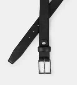 Fashion CINTURÓN PIEL AUTÉNTICA NEGRO Hombre Cinturones | Cinturones