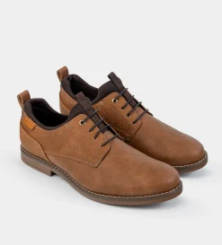 Hot DERBY CALCETÍN GRABADO MIEL Hombre Casual