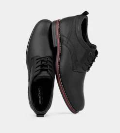 New DERBY CASUAL TEXTURA NEGRO Hombre Casual