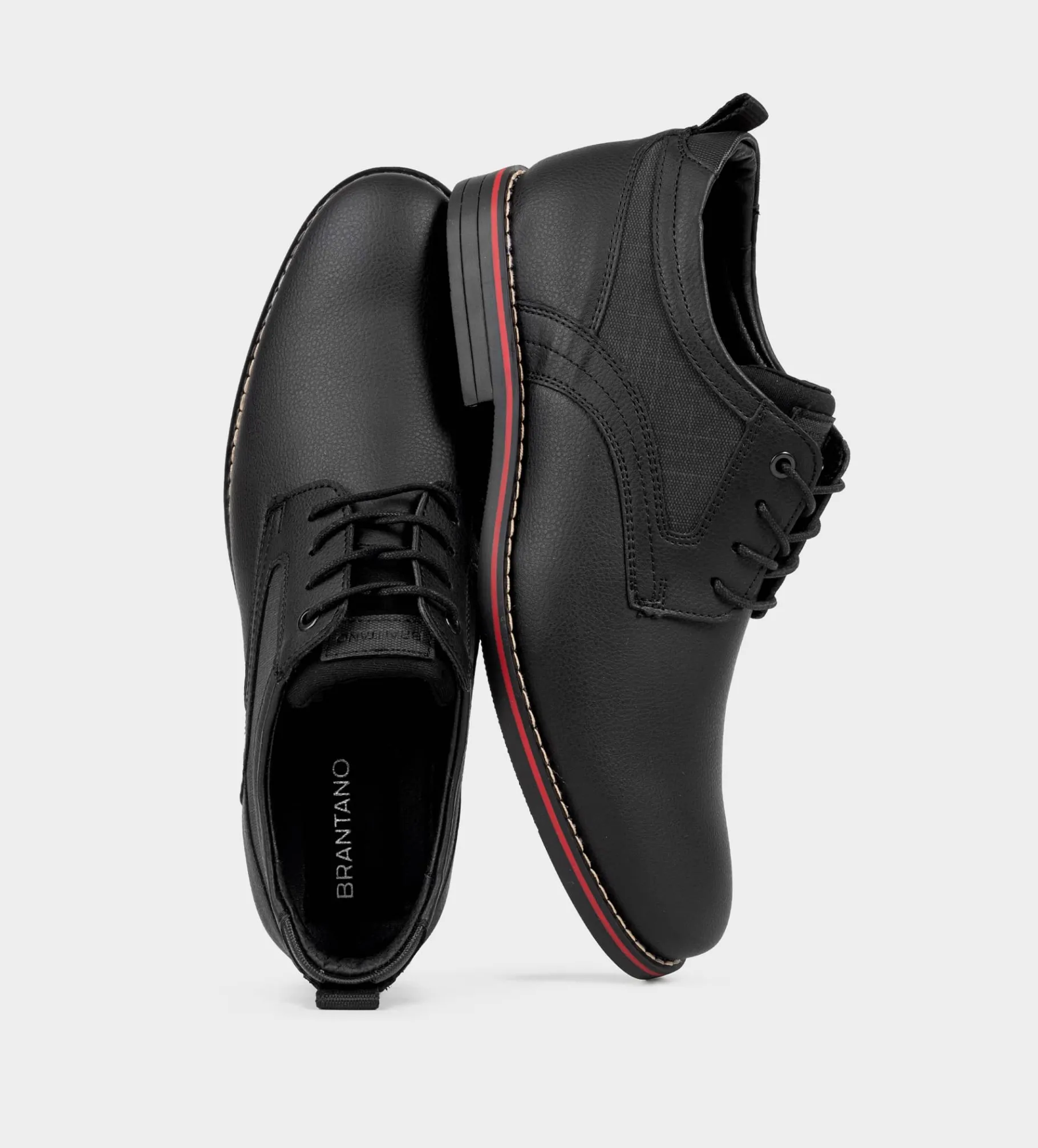 New DERBY CASUAL TEXTURA NEGRO Hombre Casual