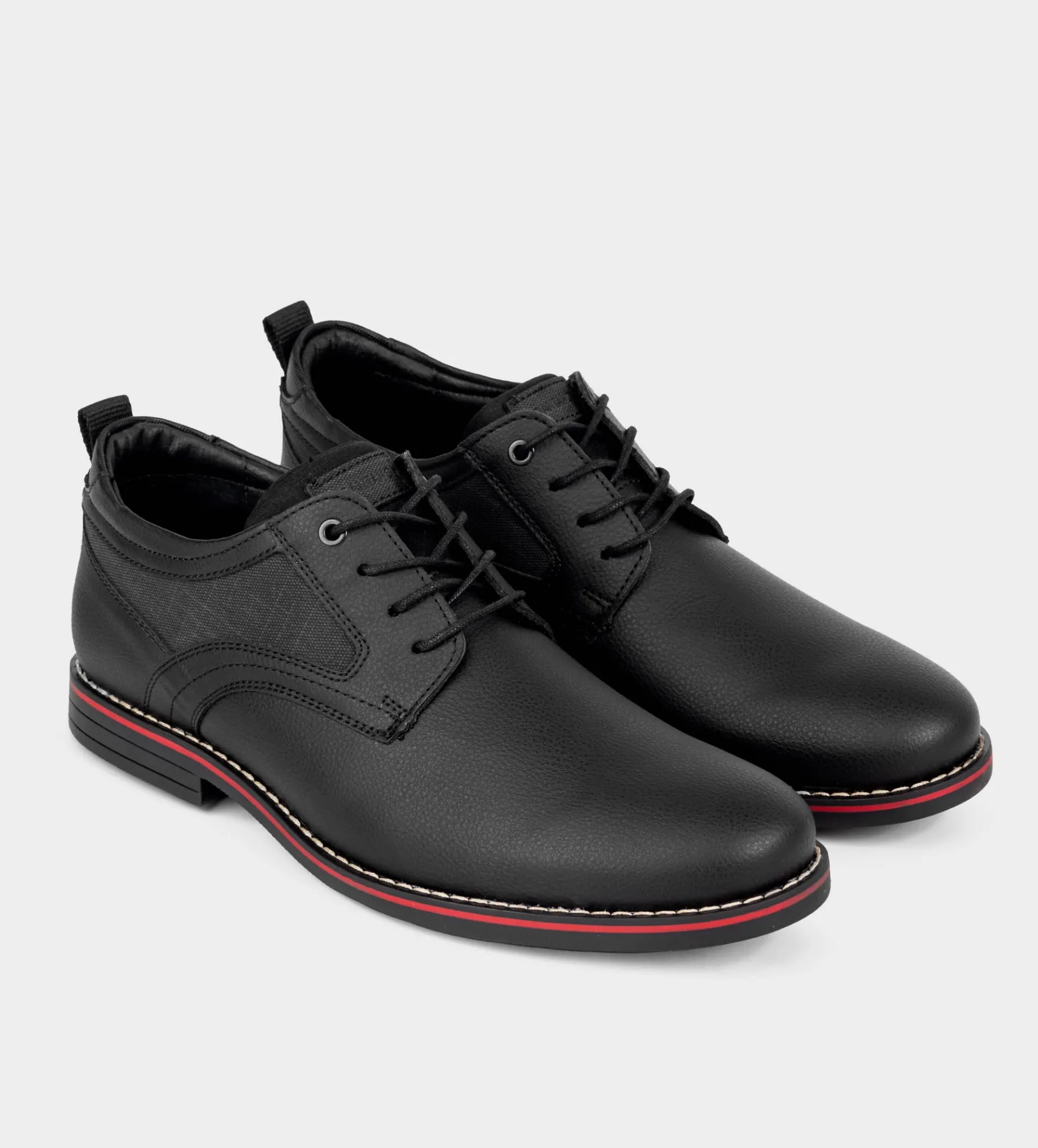 New DERBY CASUAL TEXTURA NEGRO Hombre Casual