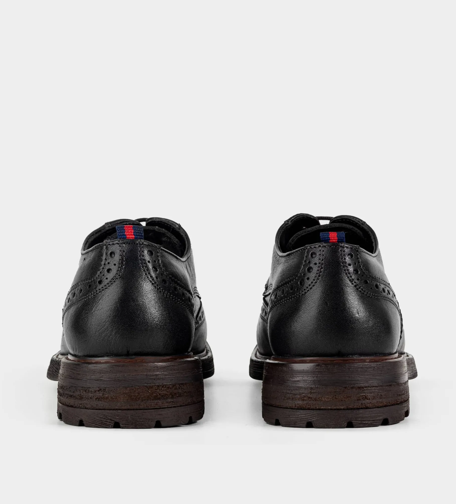 Online DERBY WINGTIP PIEL NEGRO Hombre Casual