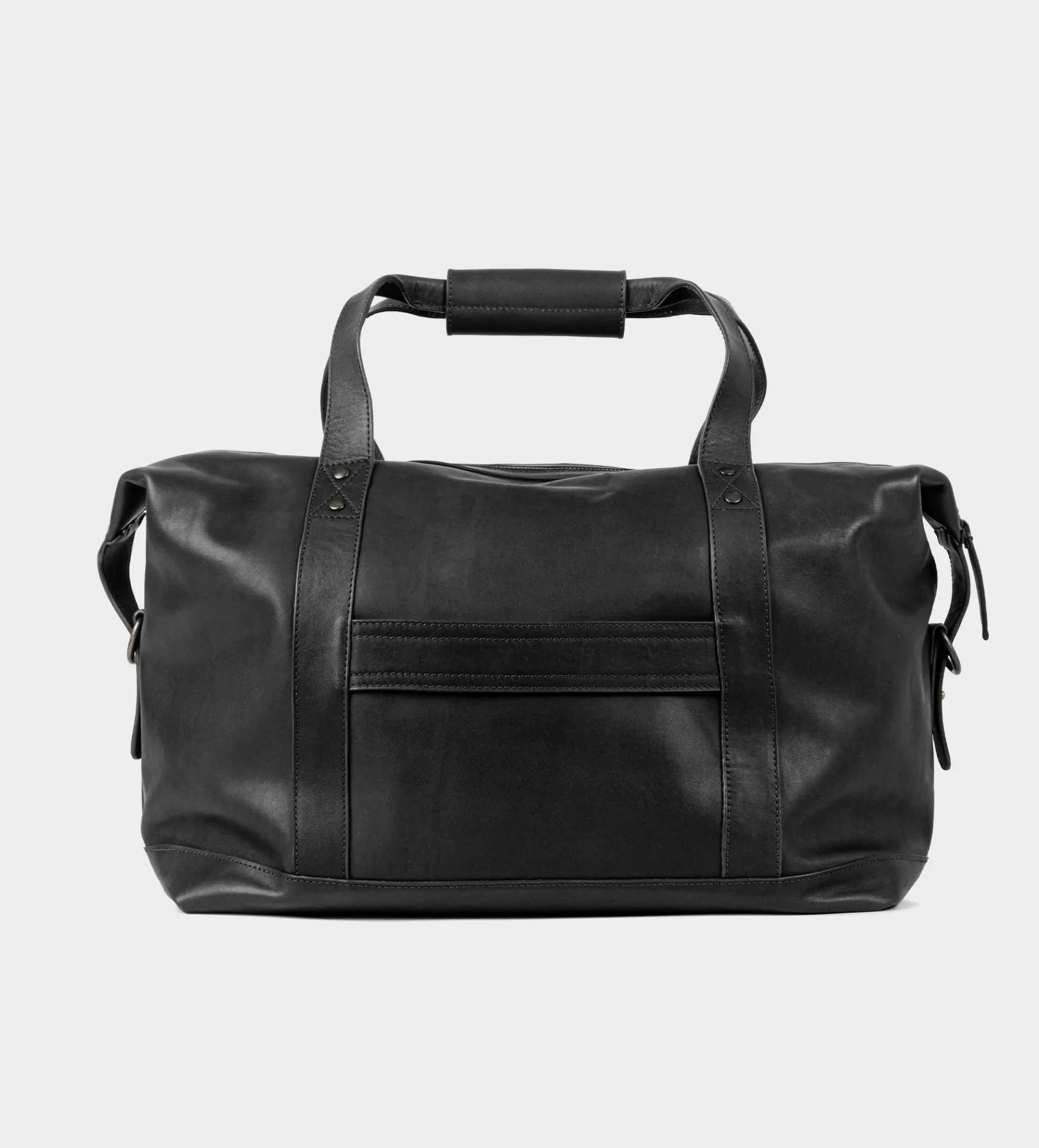 Outlet DUFFLE BAG PIEL NEGRO Hombre Backpacks / Travel Collection | Travel Collection