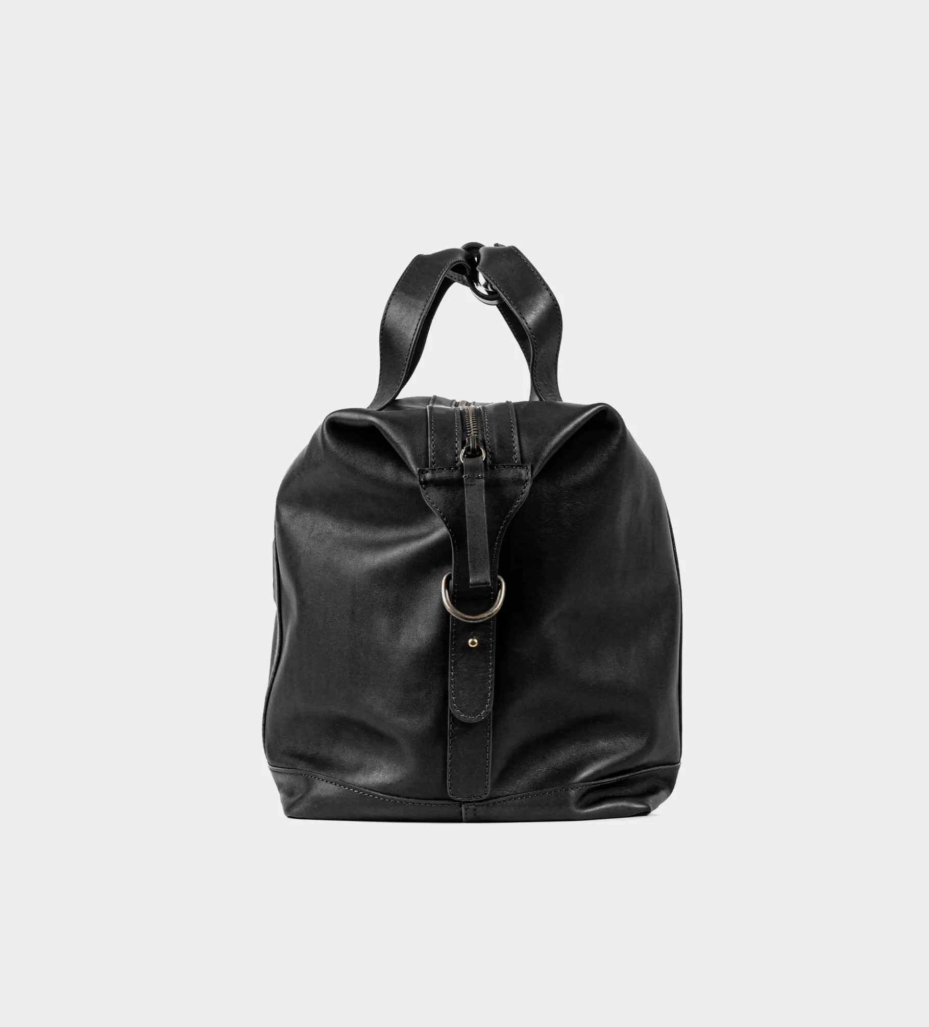 Outlet DUFFLE BAG PIEL NEGRO Hombre Backpacks / Travel Collection | Travel Collection