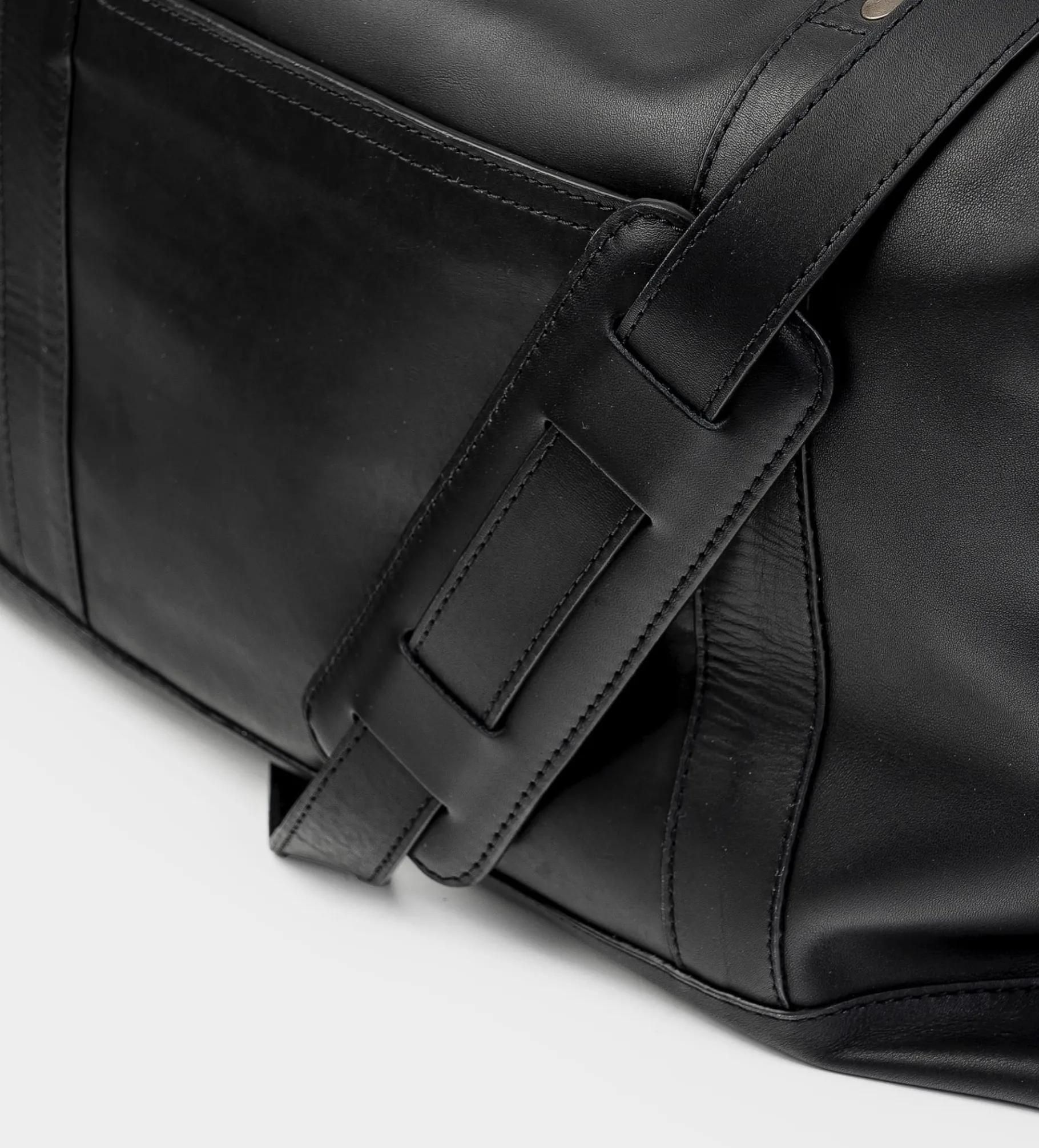 Outlet DUFFLE BAG PIEL NEGRO Hombre Backpacks / Travel Collection | Travel Collection