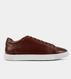 Clearance LUXURY SNEAKER PIEL CAFÉ Hombre Sneakers