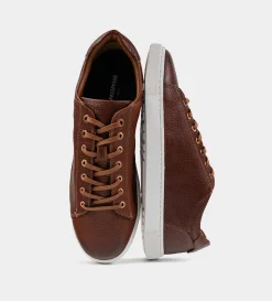 Clearance LUXURY SNEAKER PIEL CAFÉ Hombre Sneakers