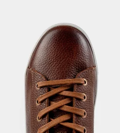 Clearance LUXURY SNEAKER PIEL CAFÉ Hombre Sneakers