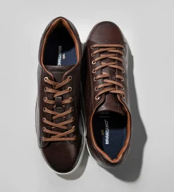 Clearance LUXURY SNEAKER PIEL CAFÉ Hombre Sneakers