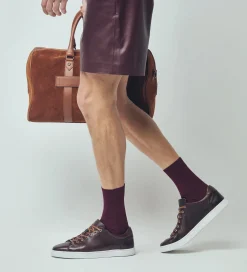 Clearance LUXURY SNEAKER PIEL CAFÉ Hombre Sneakers