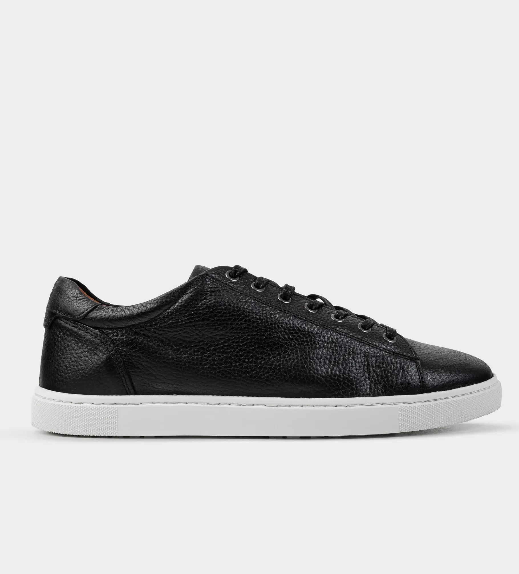 Hot LUXURY SNEAKER PIEL NEGRO Hombre Sneakers