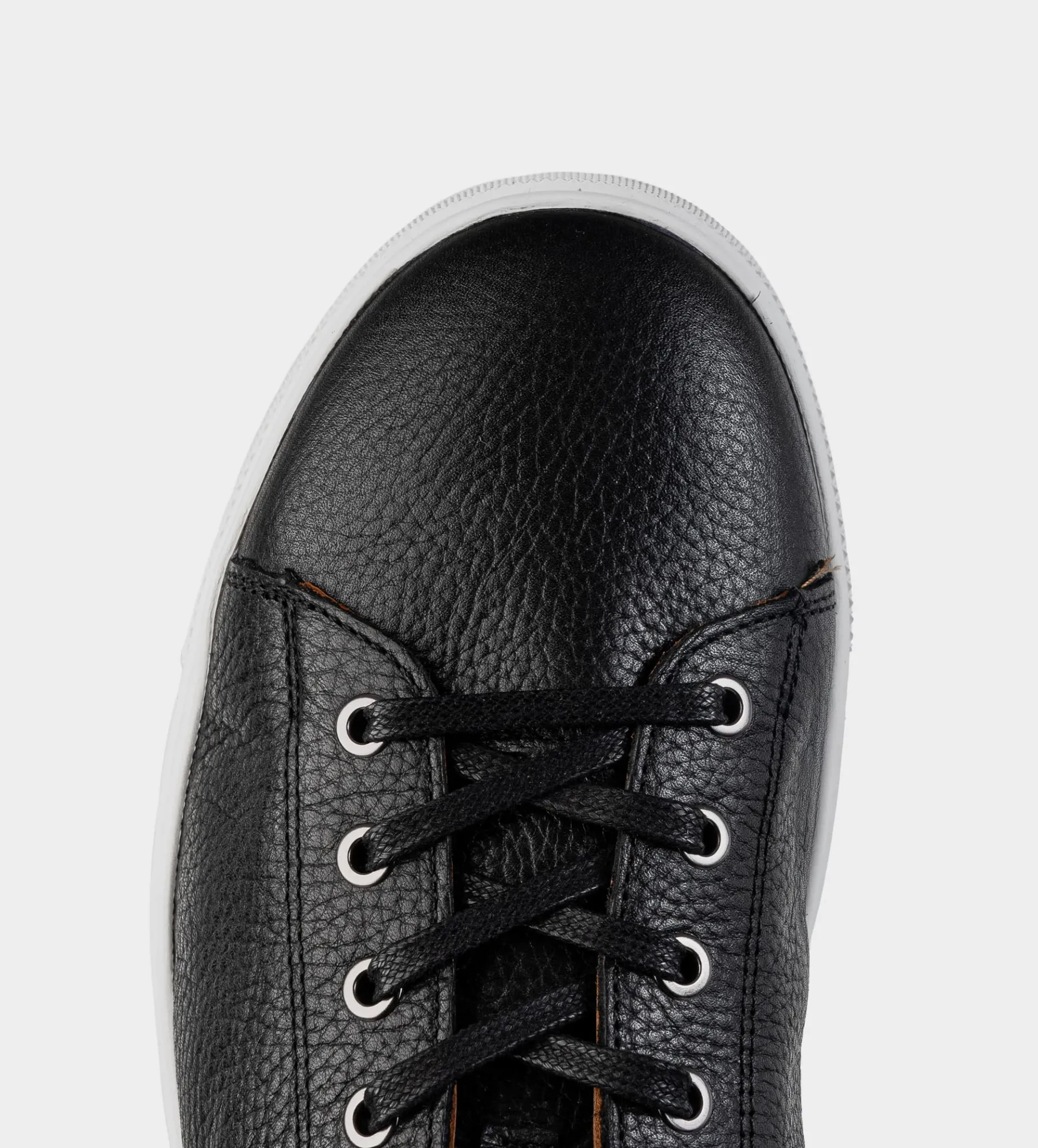 Hot LUXURY SNEAKER PIEL NEGRO Hombre Sneakers