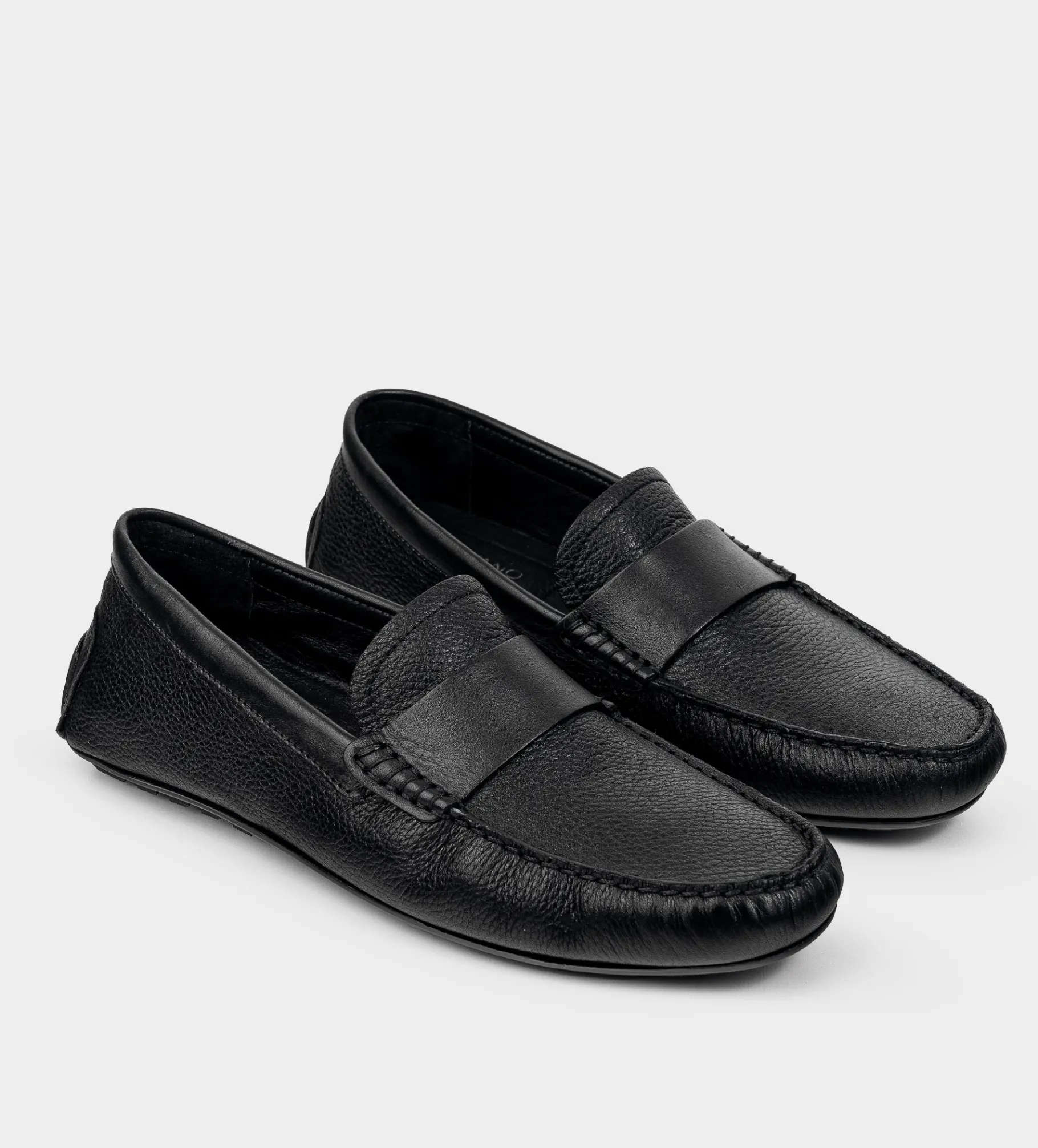 Clearance MOCASÍN CASUAL ANTIFAZ PIEL NEGRO Hombre Mocasines
