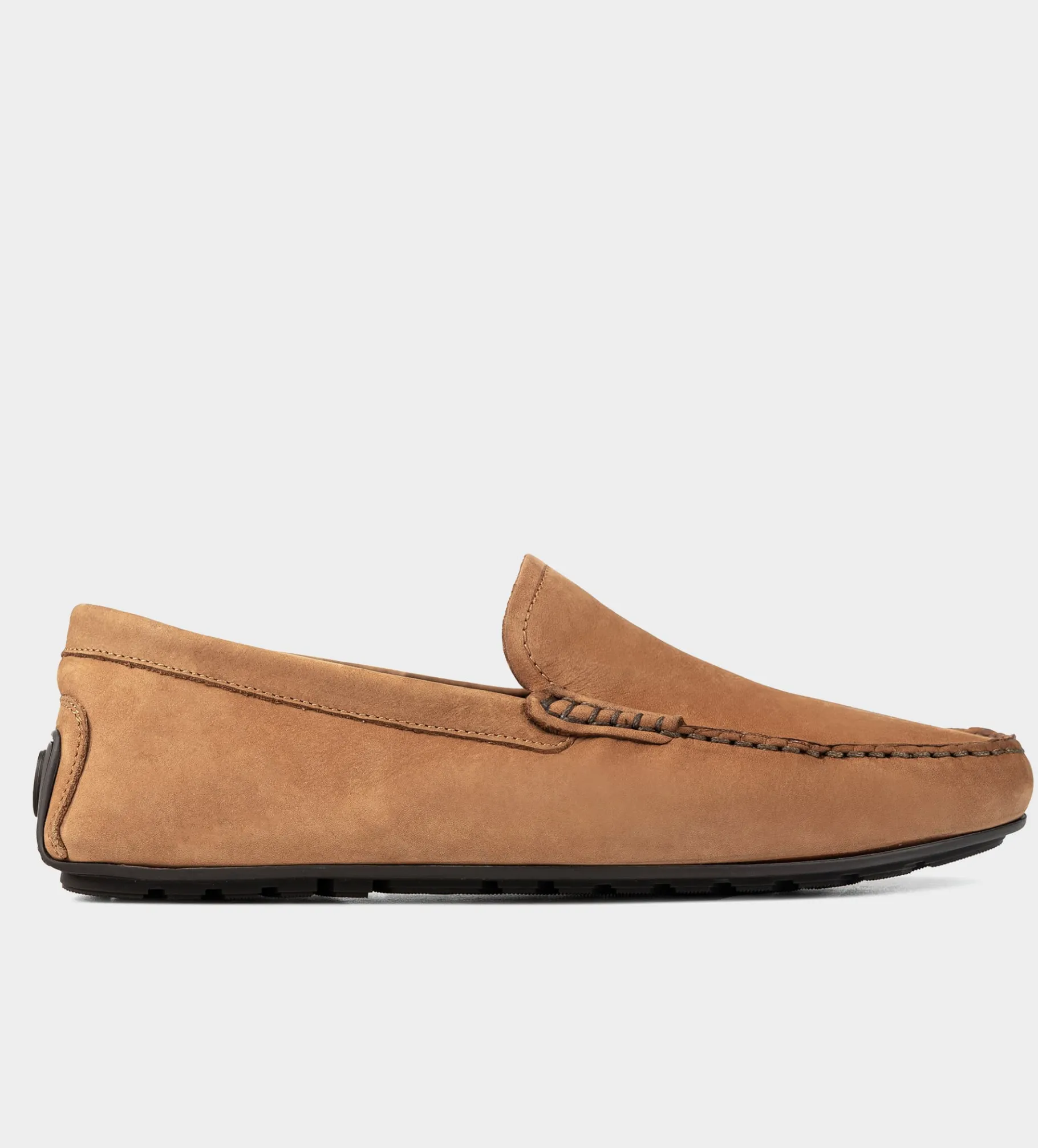 Online MOCASÍN CASUAL NUBUCK MIEL Hombre Mocasines