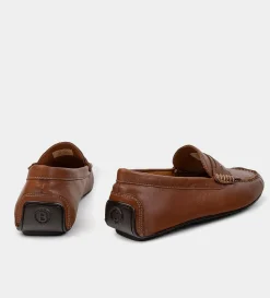 Best MOCASÍN CASUAL PIEL CAFÉ Hombre Mocasines
