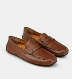 Best MOCASÍN CASUAL PIEL CAFÉ Hombre Mocasines