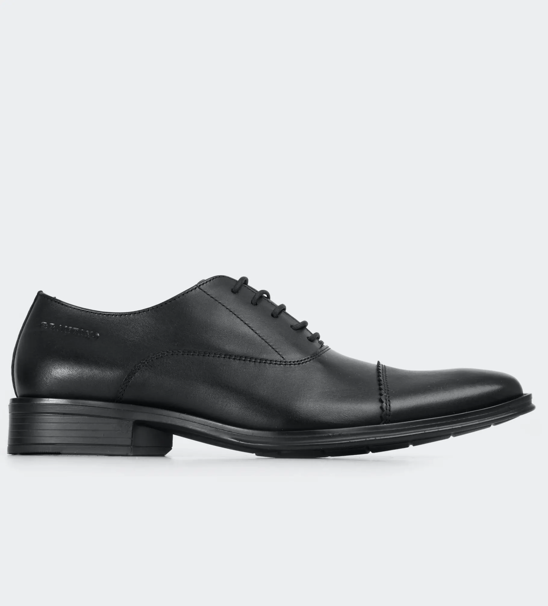 Outlet OXFORD PUNTERA PIEL NEGRO Hombre Vestir
