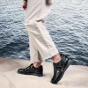 Outlet SANDALIA CASUAL PIEL NEGRO Hombre Sandalias