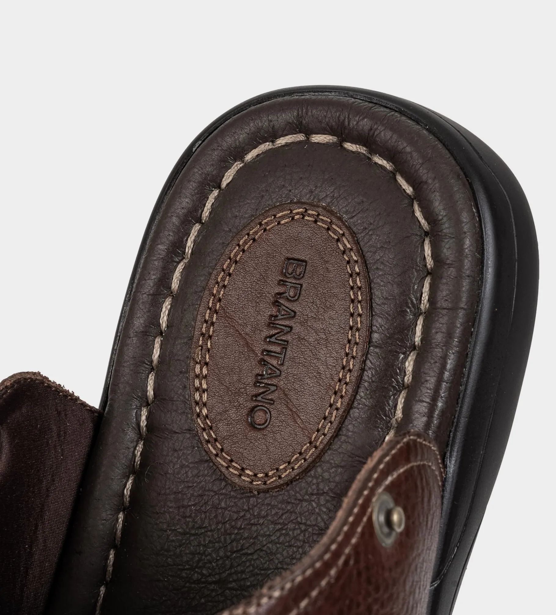 Discount SANDALIA CONFORT AJUSTABLE PIEL CAFÉ Hombre Sandalias