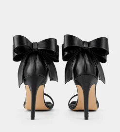 Fashion SANDALIA MOÑO TEXTIL NEGRO Mujer Fiesta | Sandalias Y Plataformas