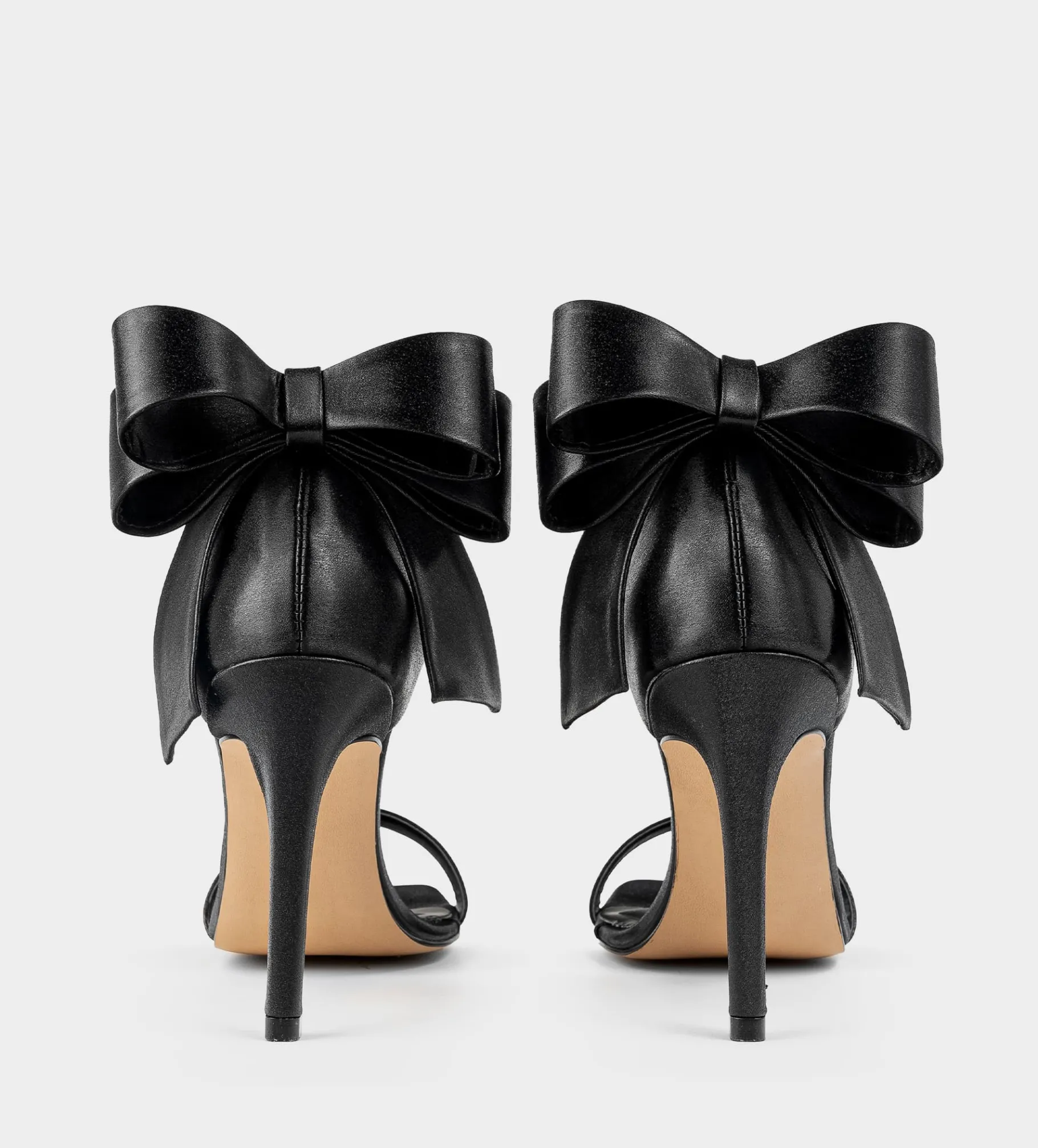 Fashion SANDALIA MOÑO TEXTIL NEGRO Mujer Fiesta | Sandalias Y Plataformas