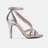 Online SANDALIA TACÓN TIRAS PLATA Mujer Bride Collection