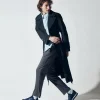 Sale SNEAKER CALCETÍN HERMÉTICO PIEL AZUL Hombre Sneakers
